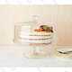 Studio 3B 2-Piece Domed Cake Plate Set | $30 | 50% Off | Bed Bath & Beyond